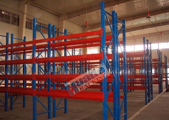 Estante de acero de la plataforma de Q235B que deja de lado el sistema del tormento de 2500kg Warehouse