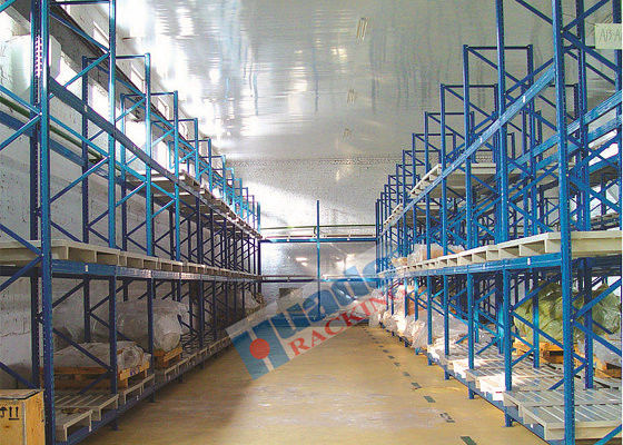 Estante azul y estante del tormento de plataforma ajustable 1000kg Warehouse