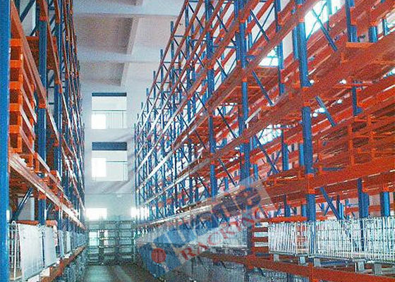 Plataforma industrial profunda doble que atormenta los estantes resistentes 2000kg para Warehouse