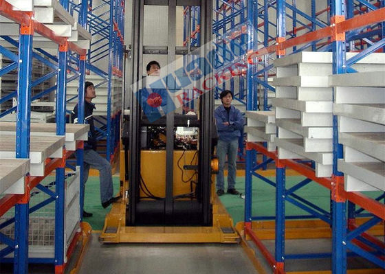 Estantes móviles del estante de Warehouse de la plataforma del ISO del estante resistente del almacenamiento