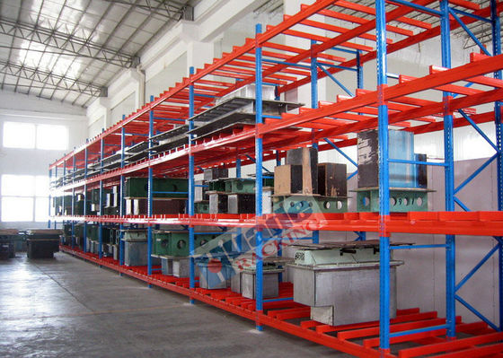 Warehouse ajustable profundo doble que atormenta 500kg por la plataforma