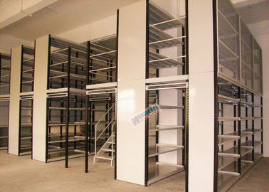 Anchura modificada para requisitos particulares cargamento pesado apoyada estante ISO9001 del entresuelo del almacenamiento de Warehouse