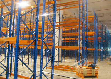 Sistema sísmico anti del almacenamiento de la lanzadera de Warehouse de la carga pesada de 2 pasillos